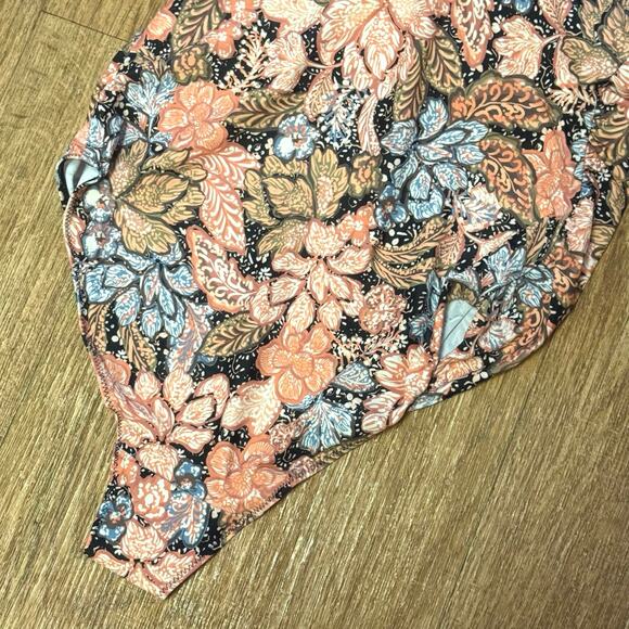 A Pea in the Pod Maternity Floral One-Piece Square Neckline Swimsuit Size Medium - Picture 9 of 12